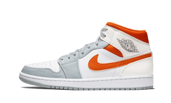 Jordan 1 mid starfish orange Clearance