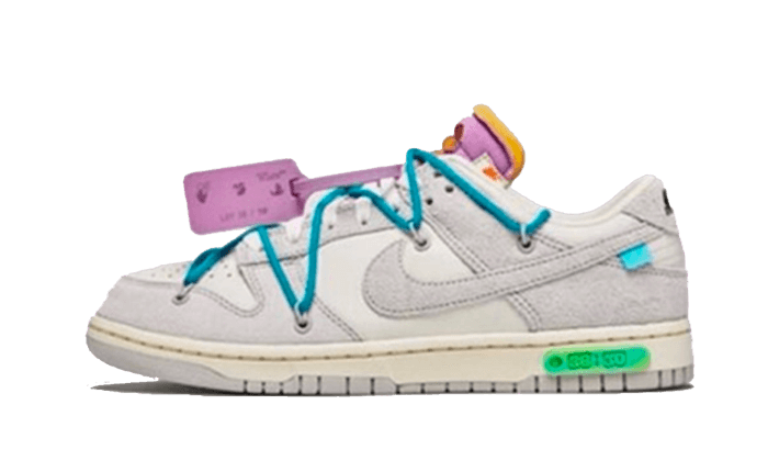 nike dunk low off white lot 36 graal spotter