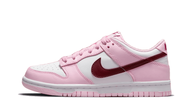 nike dunk low pink red white graal spotter